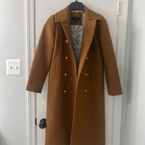 J.Crew Double Breasted Coat 0P